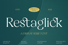 Restaglick - Elegant Ligatures