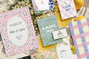 Hand-Painted Summer Backgrounds, a Background Graphic by Lana Elanor (Thumbnail 4 of 15)