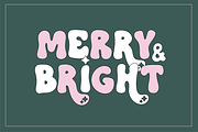 RETRO CHRISTMAS FONT BUNDLE V1, a Handwritten Font by Blush Font Co. (Thumbnail 3 of 10)
