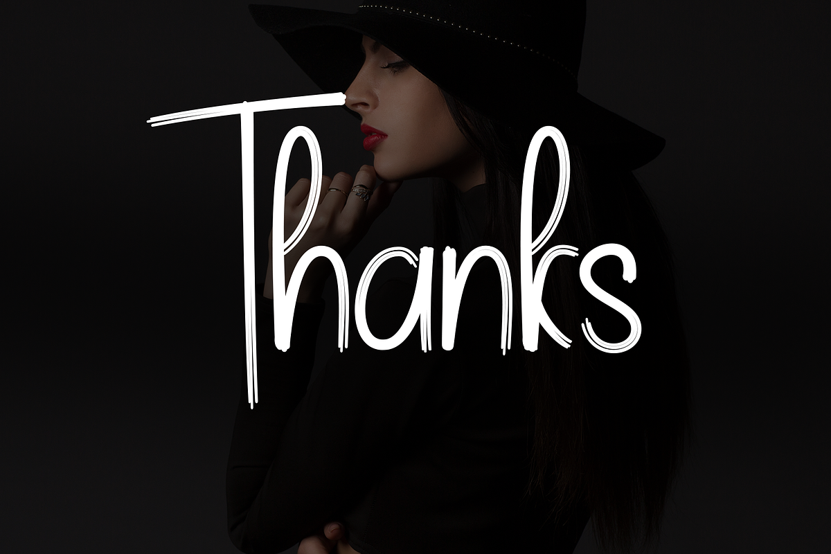 Black Girls | Script Font, a Handwritten Font by Scratchones (Photo 8 of 8)