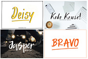 33 The Fancy Autumn Bundle Font, a Script Font by Artstudio (Thumbnail 2 of 10)