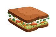 Sandwiches, toasts and burgers set, a Food Illustration by Good Studio (Thumbnail 15 of 21)