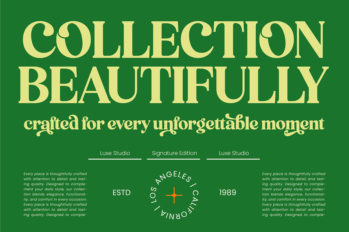 Perfect Masters Decorative Display, a Serif Font by timelesstype.co (Photo 8 of 10)