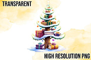 Christmas Book Tree, an Illustration by Wow Magic (Thumbnail 2 of 4)