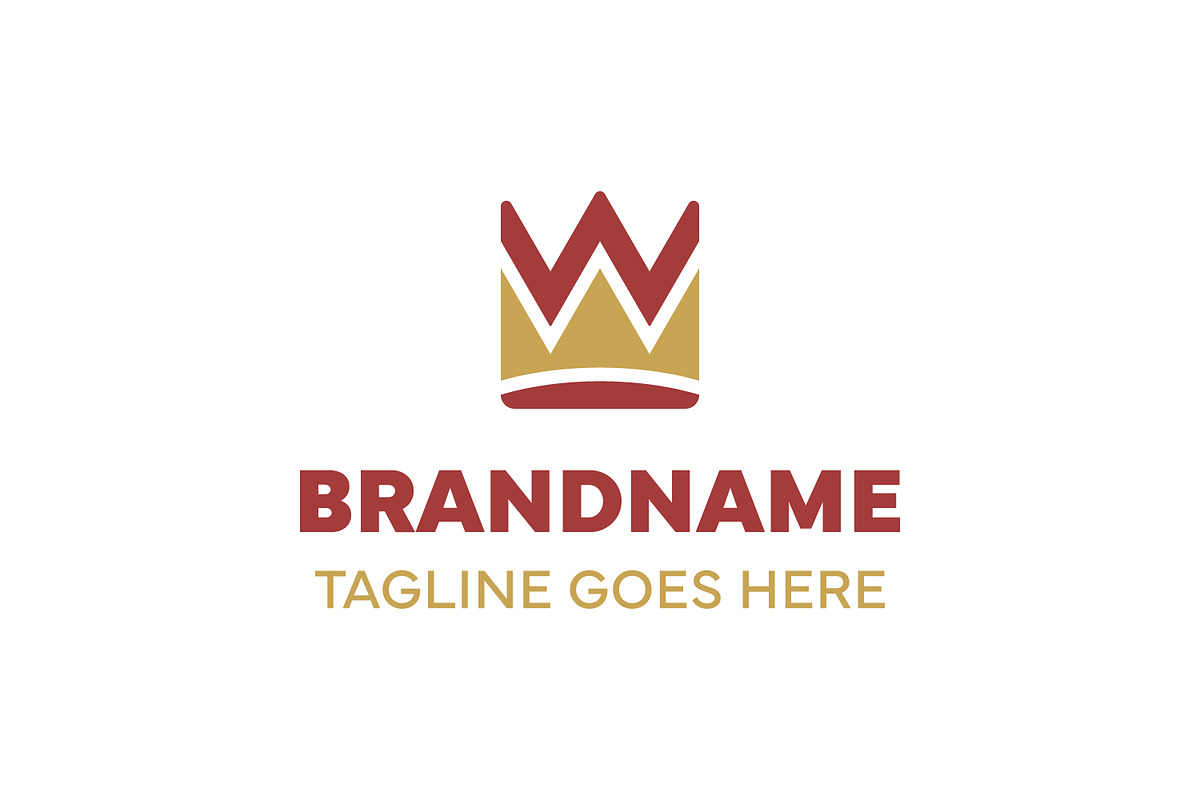 Letter W Crown Luxury Logo, a Branding & Logo Template by Pray Art Design Studio (Photo 1 of 2)