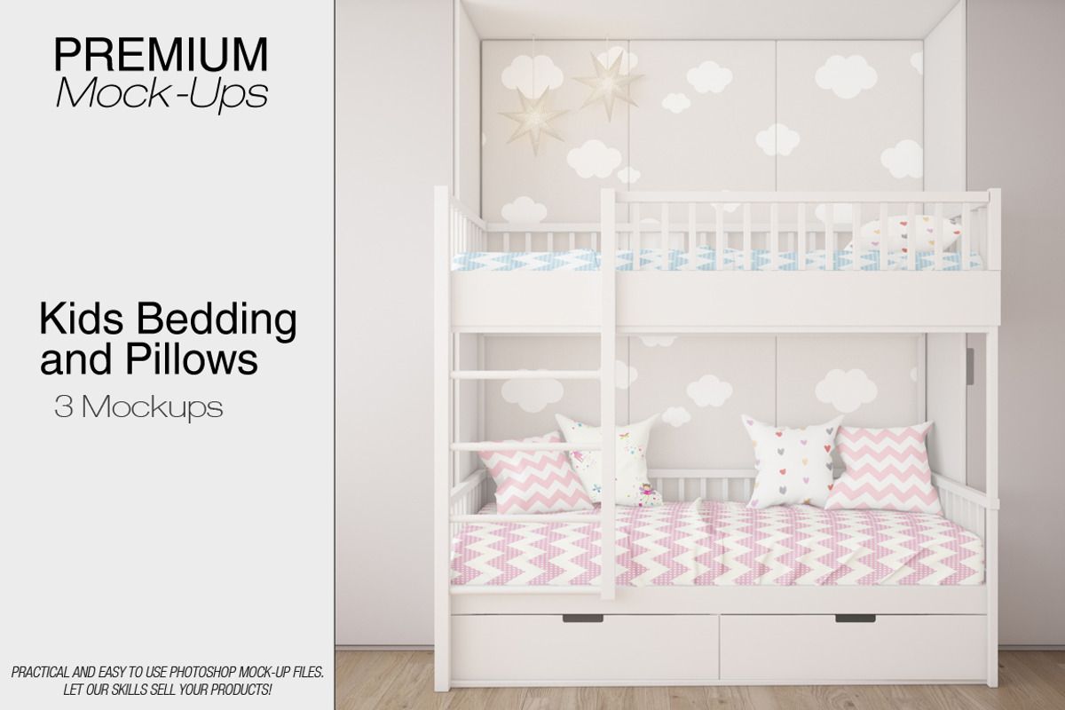 Bed Linens Bundle - 30 Mockups, an Apparel Mockup by mock-ups (Photo 6 of 35)
