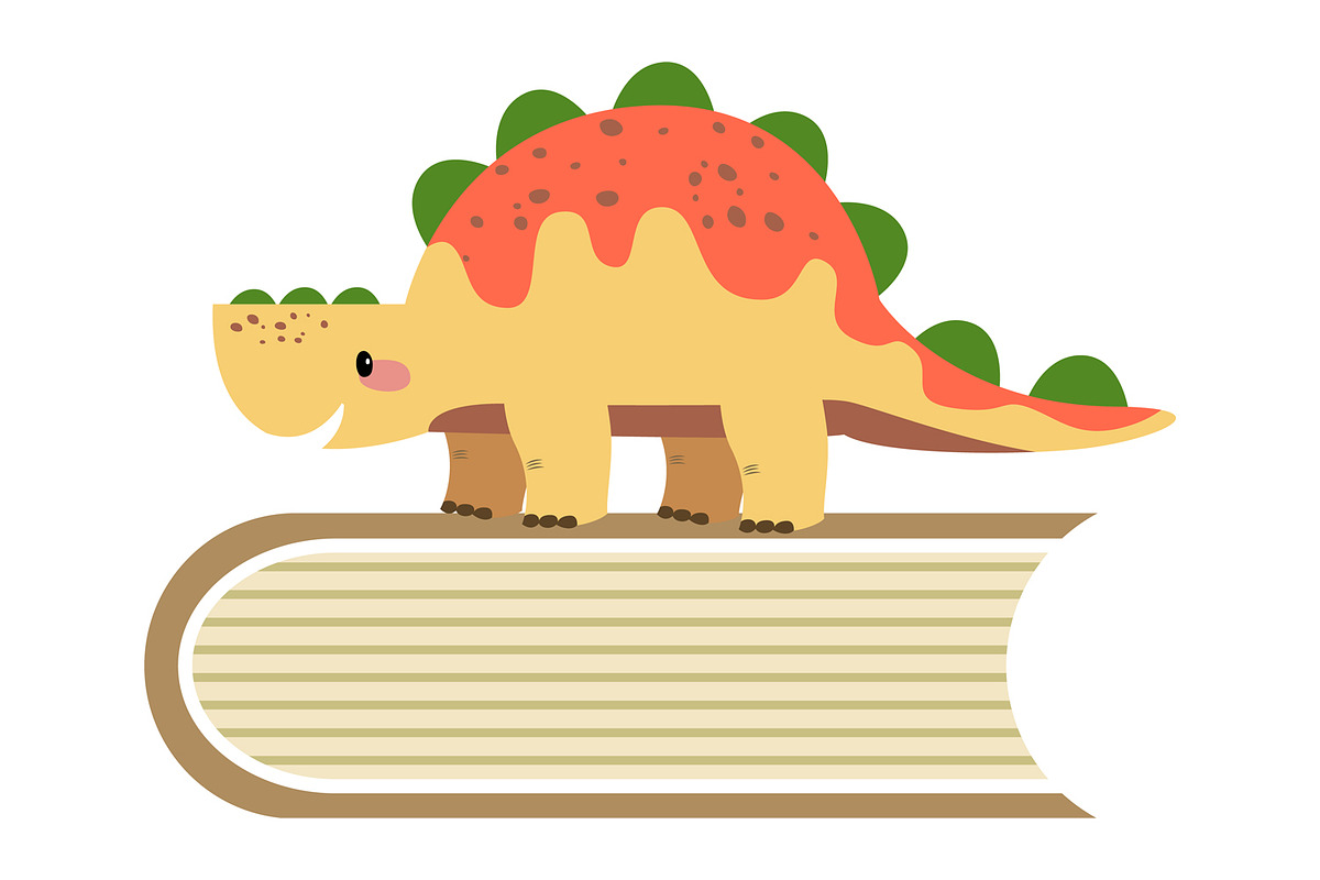 Back to School Dinosaur Clipart, an Education Illustration by the_myro (Photo 3 of 9)