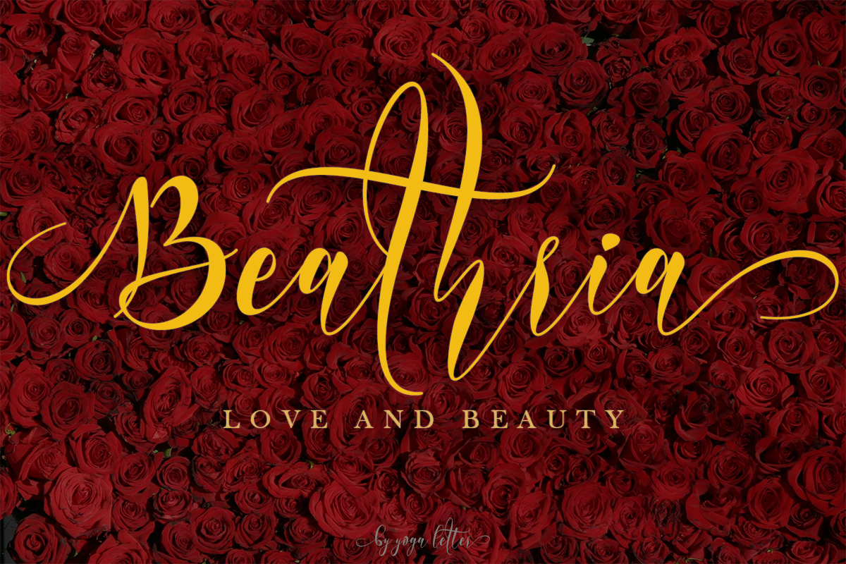 Beautiful Special Bundle, a Handwritten Font by Yoga Letter (Photo 6 of 24)