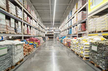 warehouse of building materials in, an Industrial Photo by Fascinadora