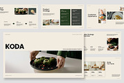 Koda : F&B Business Google Slides, a Presentation Template by Punkl Camp (Thumbnail 1 of 16)
