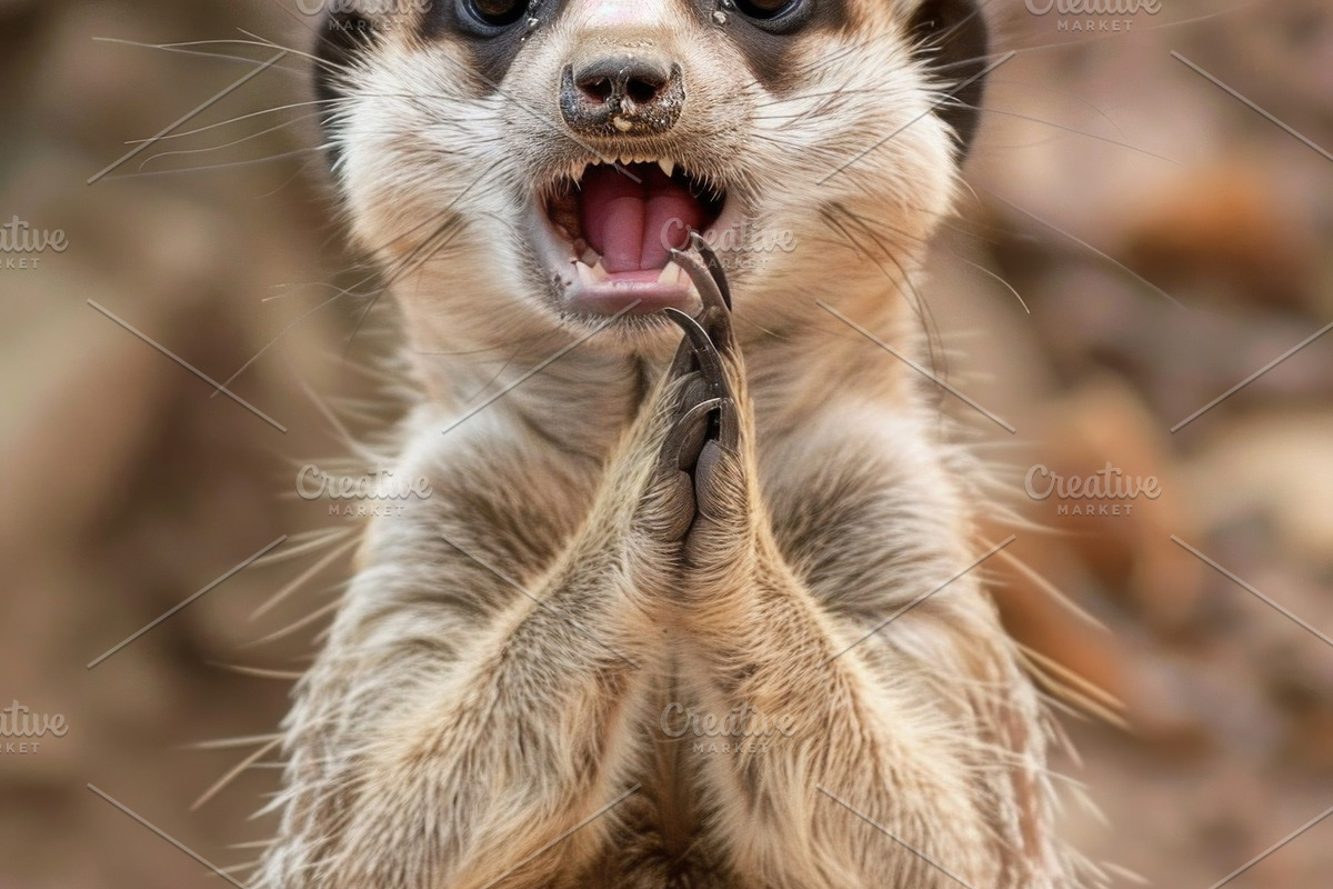 236 surprised animals, an Animal Photo by Handmadefont (Photo 195 of 241)