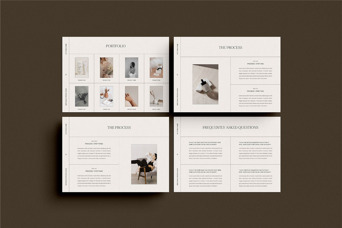 Services and Pricing Guide Template, a Presentation Template by Wild Theory (Photo 9 of 12)