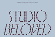 CS Akagi Knitted, a Sans Serif Font by Craft Supply Co. (Thumbnail 3 of 8)