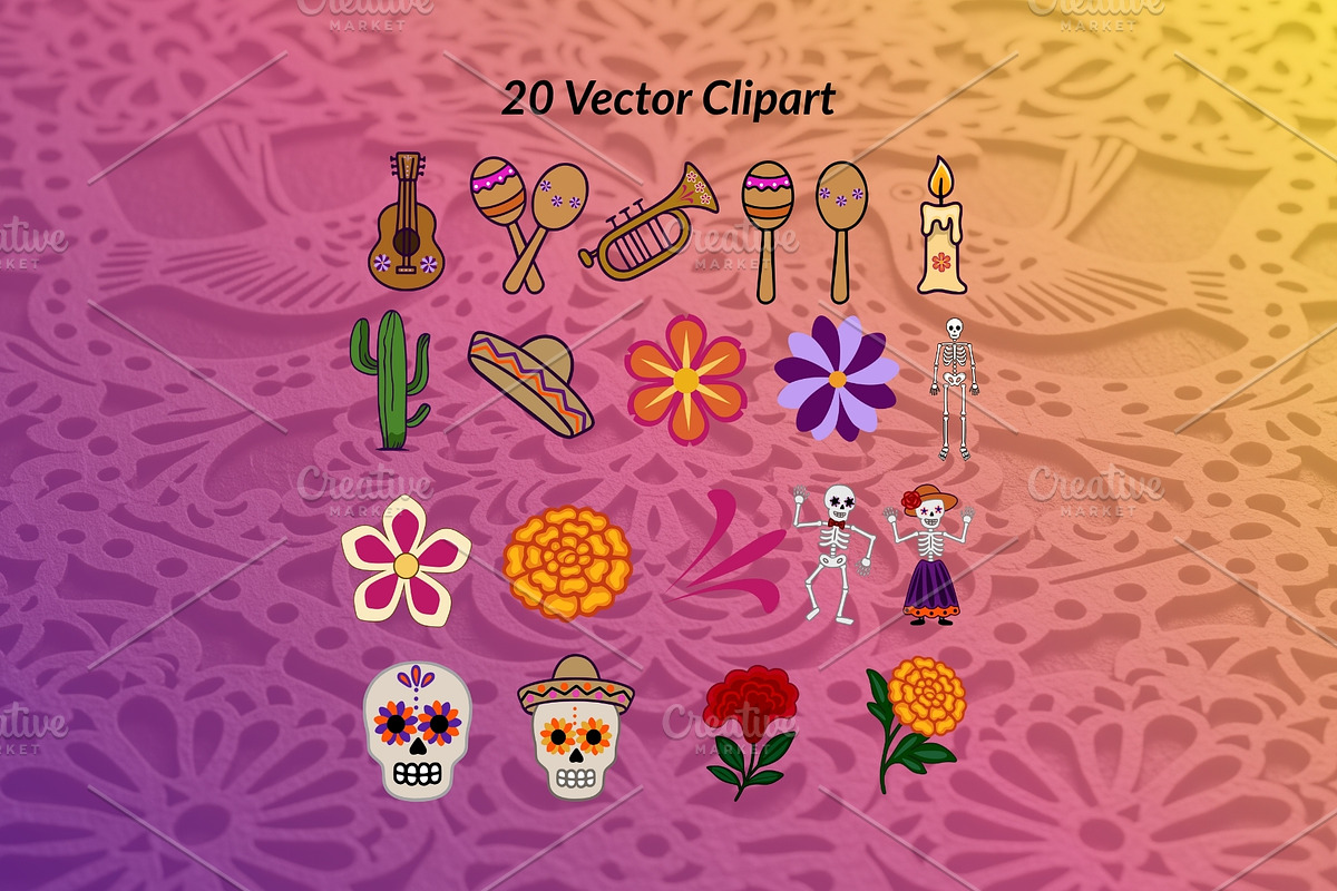 Día de los Muertos: A Festive Design, a Seasonal Illustration by Elatedowl (Photo 4 of 15)
