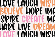Peachy | Fun Handwritten Font, a Font by KA Designs (Thumbnail 7 of 10)