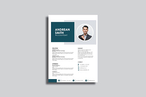 Resume Template Minimalist, a Resume Template by dulchaer29