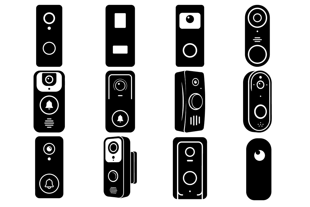 Smart doorbell and entry device, a Technology Illustration by jahid234 (Photo 1 of 11)