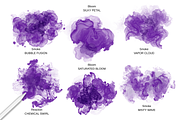 Procreate Alcohol Ink Brushes, a Brush Add-On by HopeArtIllustration (Thumbnail 4 of 8)