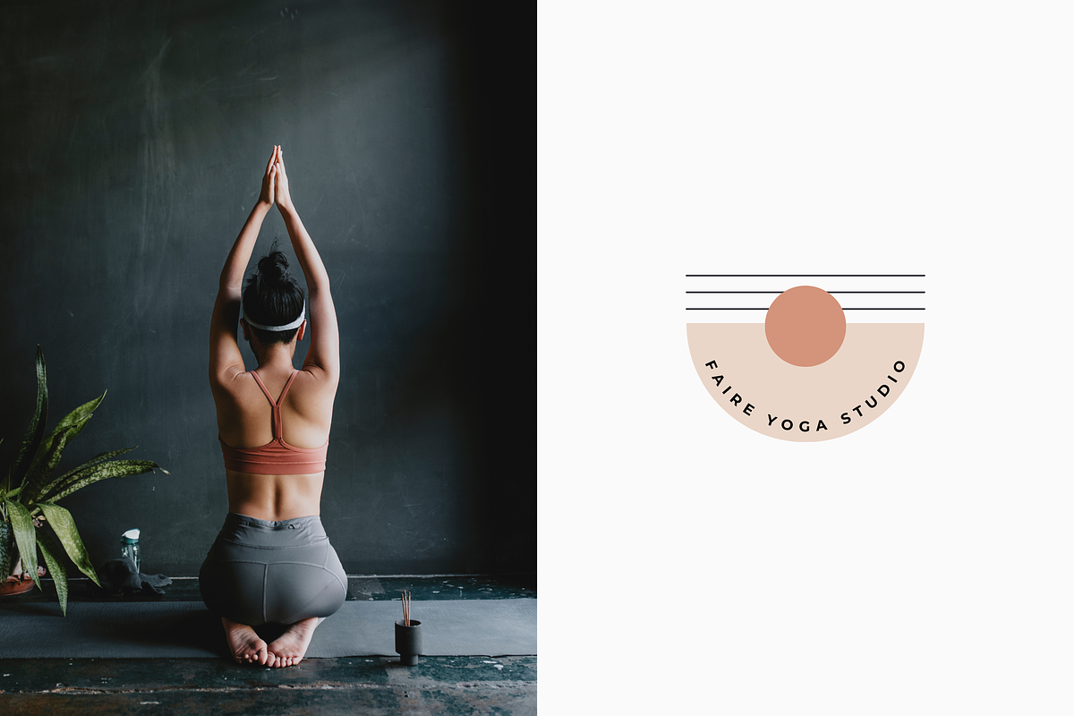 Canva Brand Kit | Yoga Studio Logo, a Branding & Logo Template by Erin Cassidy (Photo 4 of 9)