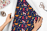 Scandinavian Christmas collection, an Animal Illustration by MoleskoStudio (Thumbnail 16 of 17)