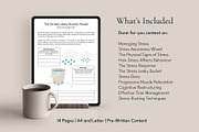 Coping With Stress Canva Templates, a Design Template by Miri Campbell (Thumbnail 2 of 9)