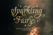 Sparkling Fairy - Whimsical Script, a Script Font by Sarid Ezra (Thumbnail 11 of 11)