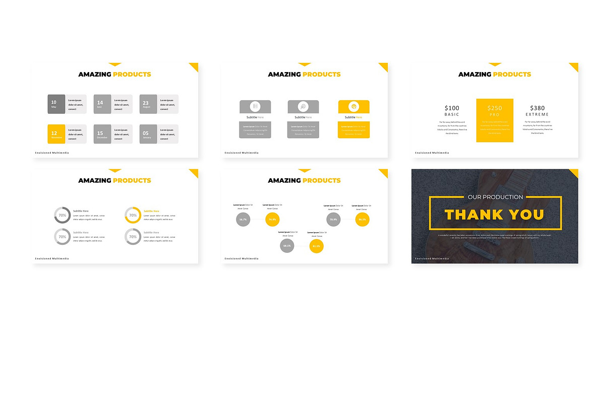 Signatures - Powerpoint Template, a Presentation Template by AQR Studio