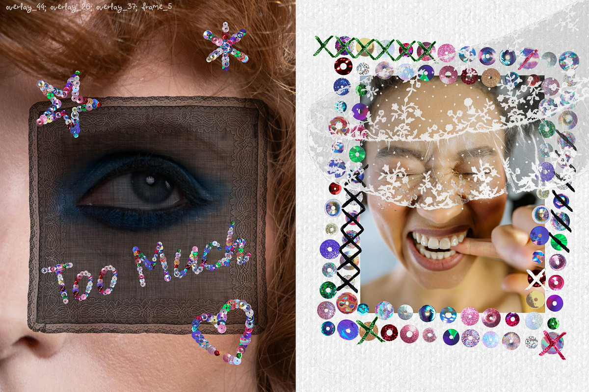 Glam Sequin: Digital Toolkit, an Object Graphic by Anastasiia VNSK (Photo 7 of 15)