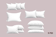 Pillow Mockup Set, a Household Mockup by PudraART (Thumbnail 6 of 7)