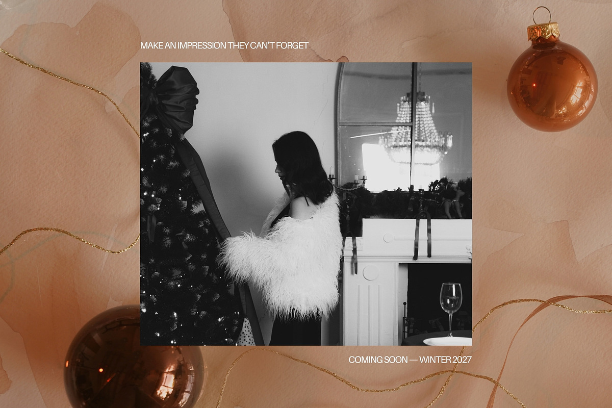 Aesthetic Gold Christmas Backgrounds, a Background Graphic by eclosque (Photo 23 of 36)