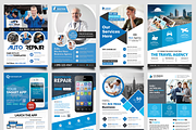 New-150 Multipurpose Flyers Bundle, a Flyer Template by AfzaalGraphics (Thumbnail 17 of 35)