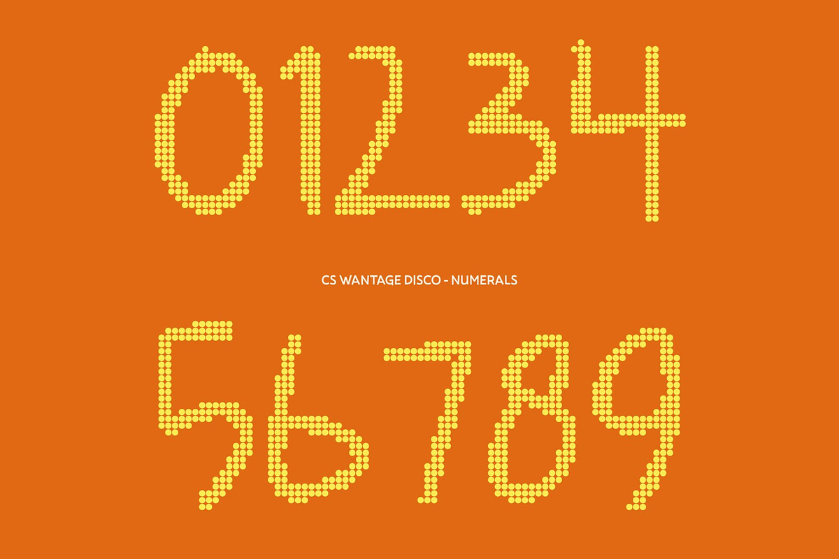 CS Wantage Disco, a Handwritten Font by Craft Supply Co. (Photo 6 of 8)