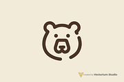 Minimal Bear Head Icon Logo, a Branding & Logo Template by Vectorium Studio (Thumbnail 2 of 5)