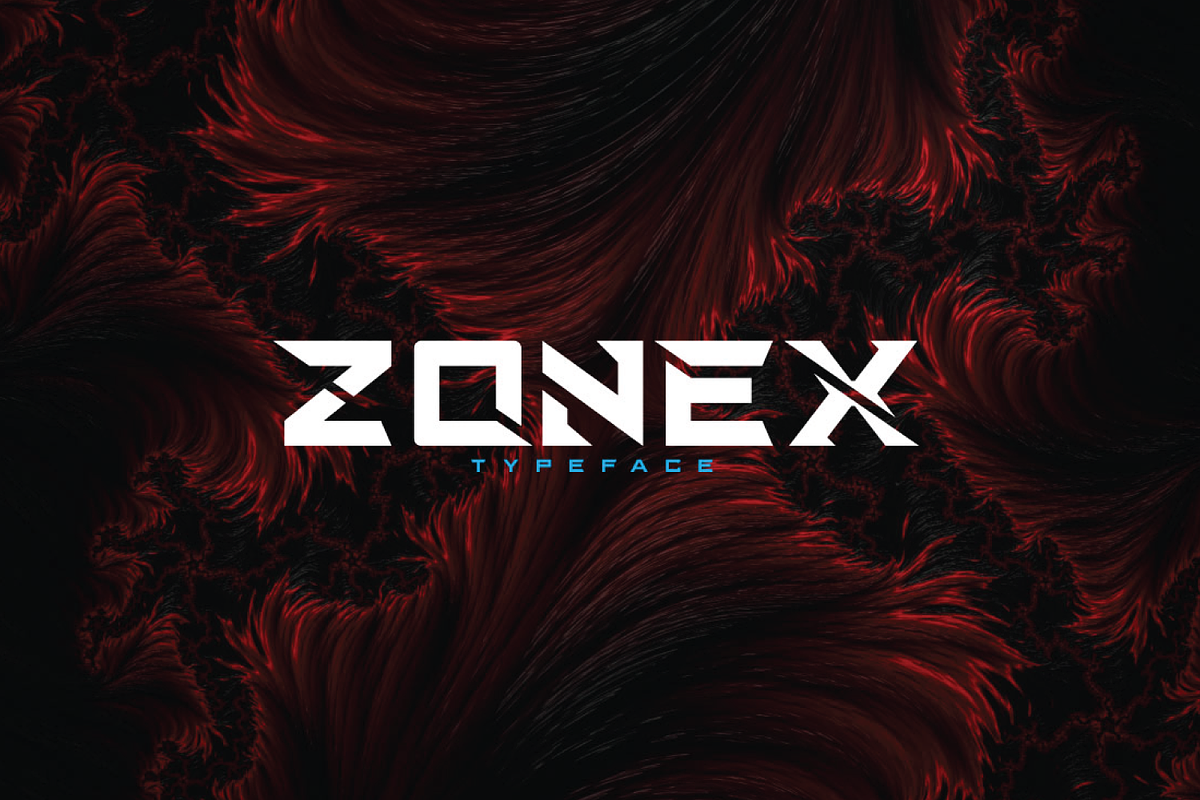 Zonex - Futuristic Font, a Sans Serif Font by Linecreative (Photo 1 of 6)