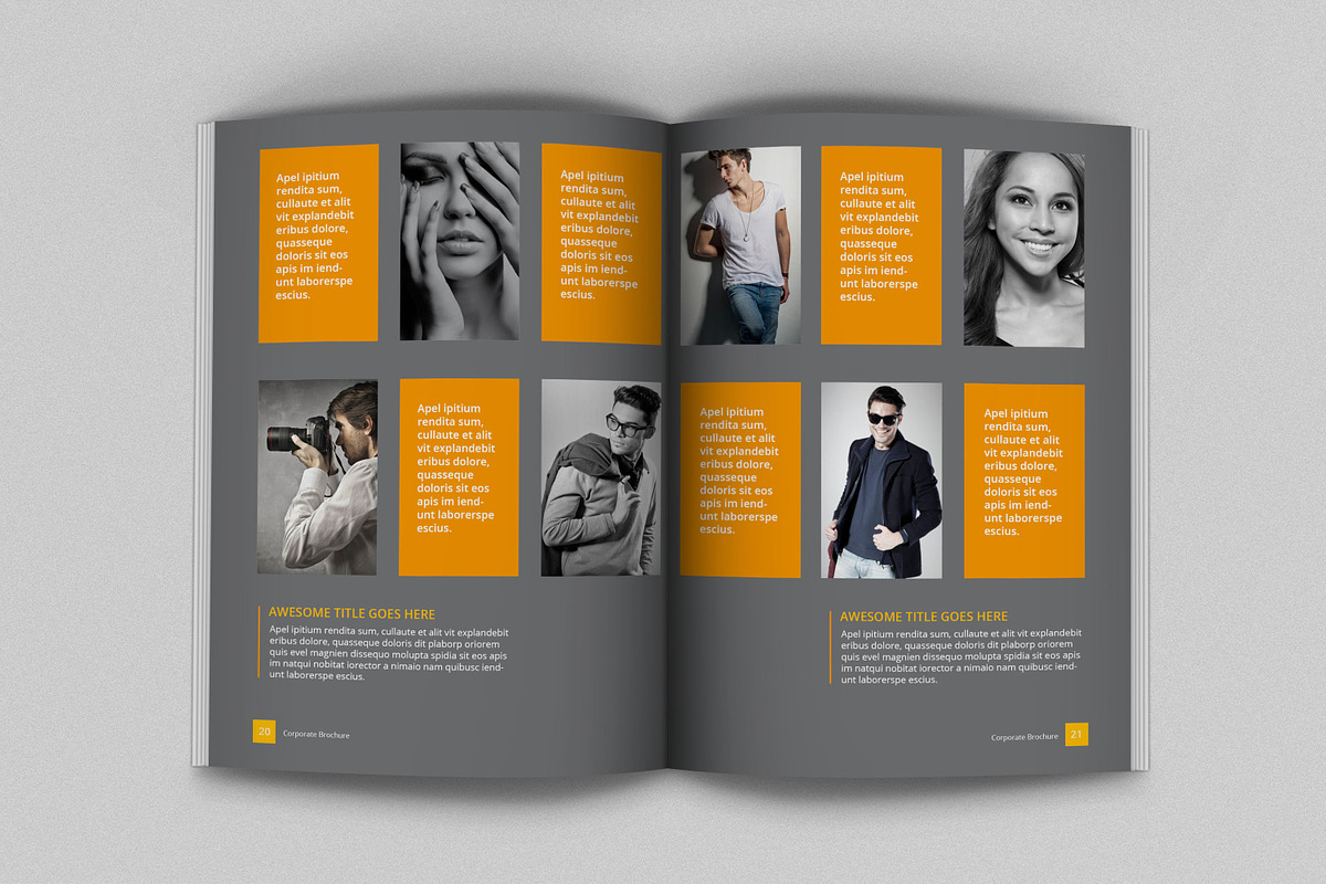 A4/Letter Business Brochure, a Brochure Template by feydesign (Photo 13 of 18)