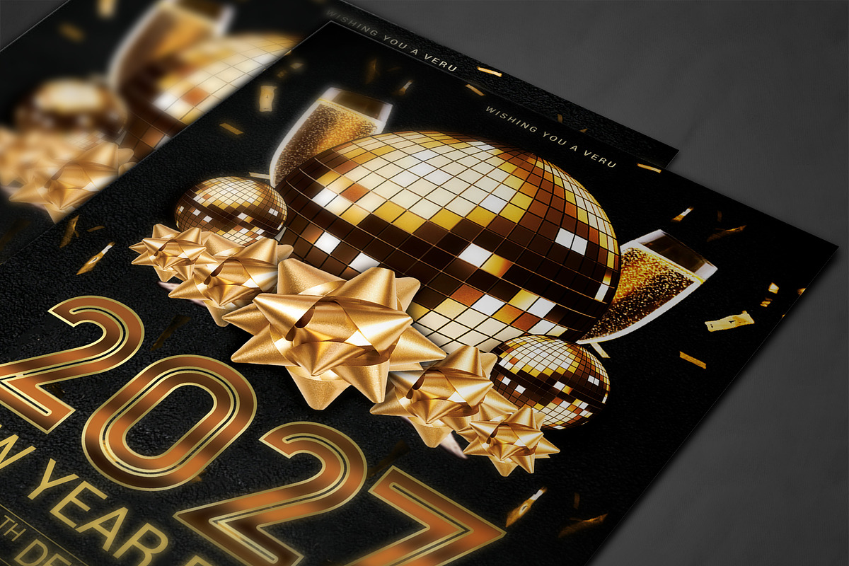 New Year Flyer, a Flyer Template by AfzaalGraphics (Photo 4 of 4)