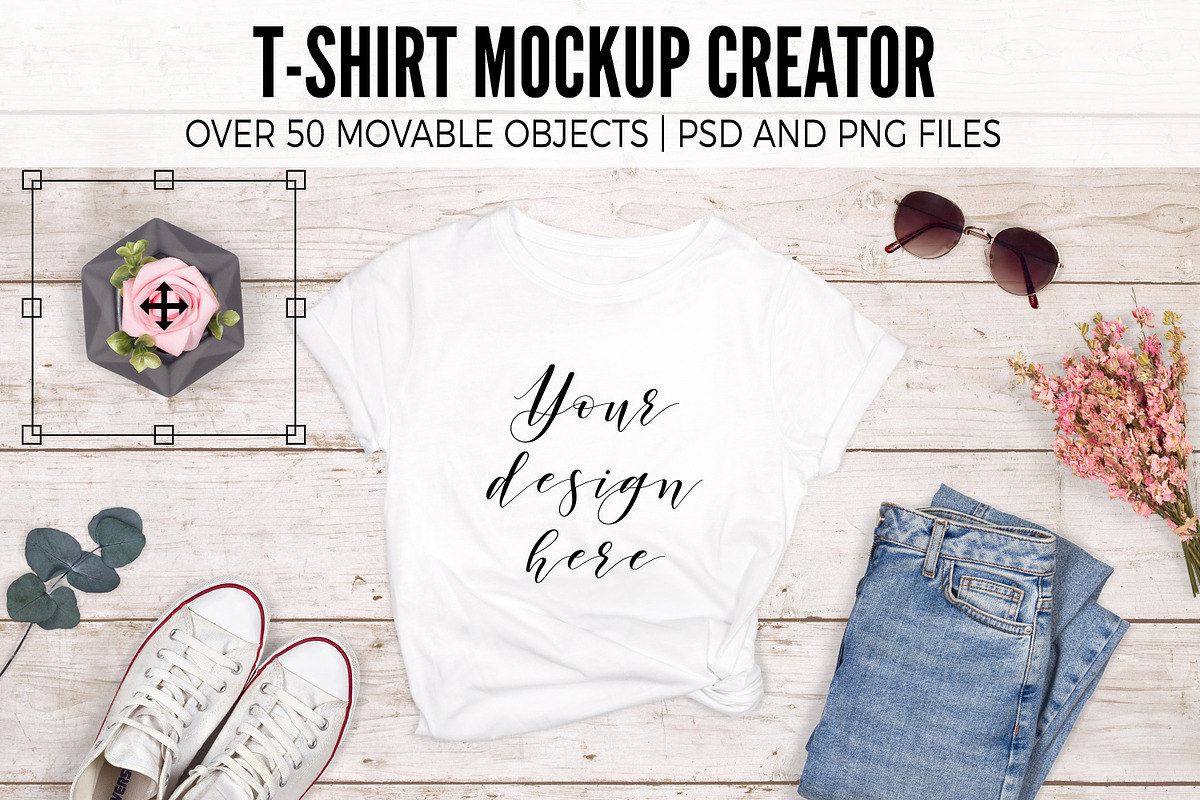 T-Shirt Mockup Creator, a Shirt Mockup by Pixomize (Photo 1 of 6)