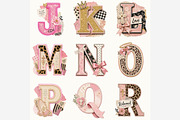 Faith Collage Alphabet PNG Bundle, a Decorative Illustration by Tanya Kart (Thumbnail 4 of 6)