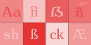 Aureata, a Serif Font by preussTYPE (Thumbnail 10 of 10)