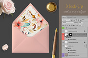 Envelope Liner Mock-up PSD - 2, an Advertising Mockup by Maddy's Art & Mockups (Thumbnail 2 of 3)