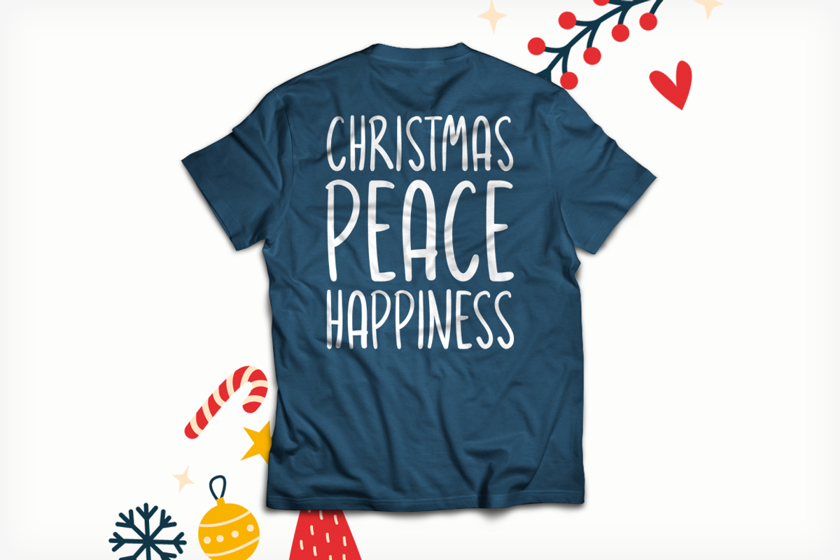 Christmas Merriment Typeface, a Script Font by Seemly Fonts (Photo 3 of 4)