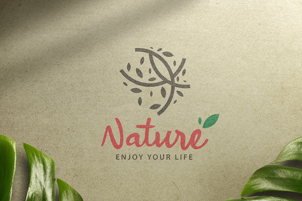 Logo Mockups - Nature Themes, an Advertising Mockup by Artlogs (Photo 3 of 3)
