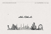 United Arab Emirates Skylines, a Work Illustration by TheMountBirdStudio (Thumbnail 4 of 9)