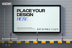 Billboard Mockup, an Advertising Mockup by Hubzway