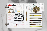 Busytone: Collection Pack of Papers, a Texture Graphic by lerinartstudio (Thumbnail 6 of 14)
