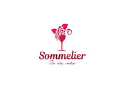 Wine Sommelier - Logo Template, a Branding & Logo Template by Igor Maric (Thumbnail 1 of 2)