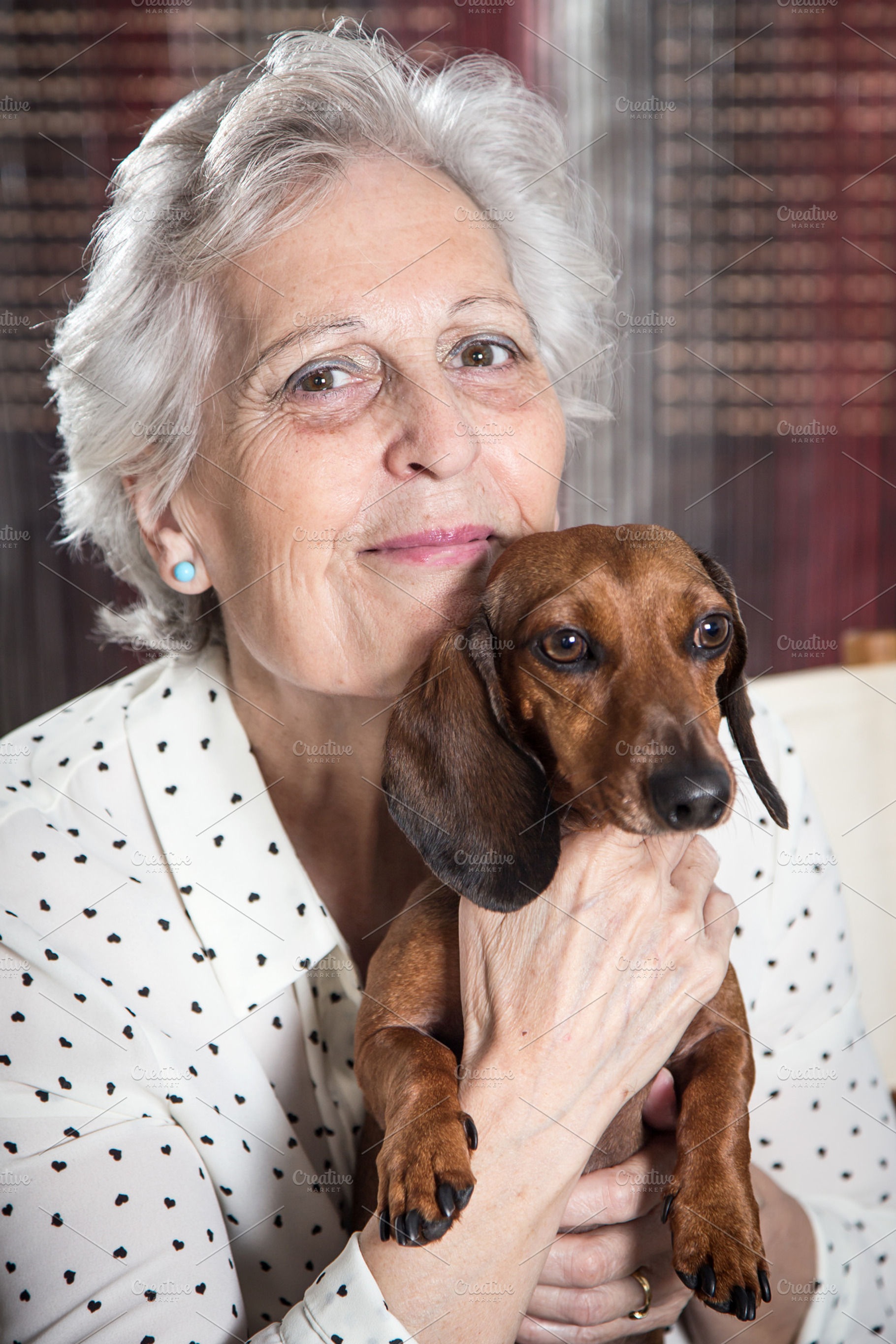Portrait of a happy senior woman wit stock photo containing elder and people, a Person Photo by huertas19