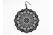 Mandala Earring SVG Bundle, an Object Graphic by musafir_fashion (Thumbnail 2 of 10)