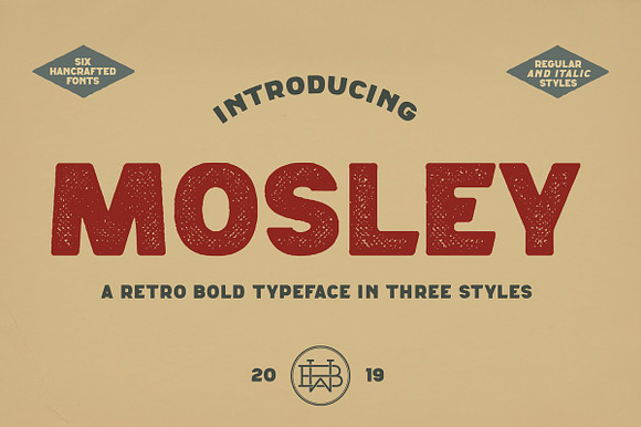Mosley - Headline Font preview 7