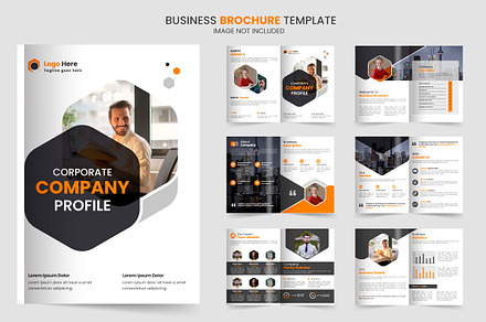 Corporate Brochure Template Design, a Brochure Template by Tanuart